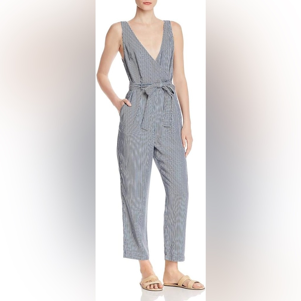FRENCH CONNECTION belted jumpsuit